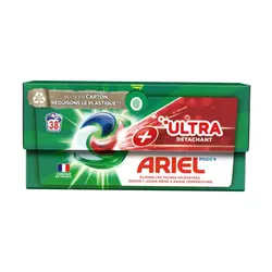 قرص ماشین لباسشویی قوی آریل مدل ultra بسته 38 عددی
