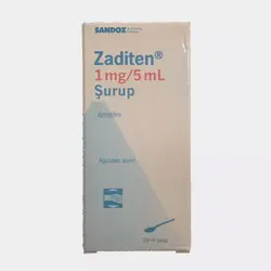 شربت ضدآلرژی و حساسی زادیتن 100 میل