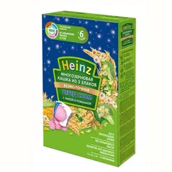 سرلاک بدون شیر سه غله و بابونه هاینز مخصوص شب 200 گرمی