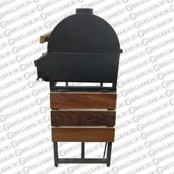 باربیکیو گازی زغالی 80 الی 100 سانت سایز M + گارانتی