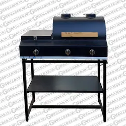 باربیکیو گازی زغالی 80 الی 100 سانت سایز M + گارانتی