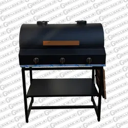 باربیکیو گازی زغالی 80 الی 100 سانت سایز M + گارانتی