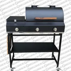 باربیکیو گازی زغالی 80 الی 100 سانت سایز M + گارانتی