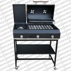 باربیکیو گازی زغالی 80 الی 100 سانت سایز M + گارانتی