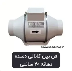 فن بین کانالی دمنده مدل VLN-20C2S5 ( دهانه 20 سانتی) 2450 دور