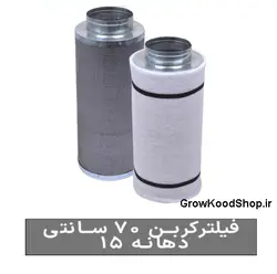فیلتر کربن 70 سانتی دهانه 15 با کربن فعال نوریت هلند