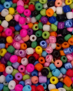 منجوق میکس رنگی درشت