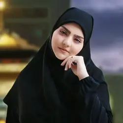 مقنعه کویتی جنس کرپ قواره 110 زنگ مشکی اندازه دور سر 28 29 30