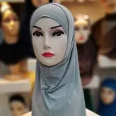 مقنعه دخترانه دو تیکه مناسب سن 2 تا 7سال با رنگبندی متفاوت