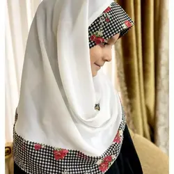 مقنعه نرگس کد 4 مناسب سن 4 تا 9 سال بسیار پرفروش