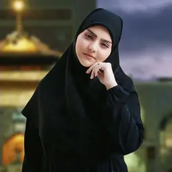 مقنعه کویتی کرپ کره ای قواره ۱۱۰ کیفیت بی نظیر