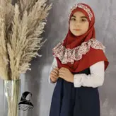 مقنعه دخترانه مقنعه چیندار در رنگبندی متنوع