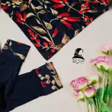 ست مادر دختری روسری و ساقدست حریر و مقنعه چیندار مقنعه بچگانه