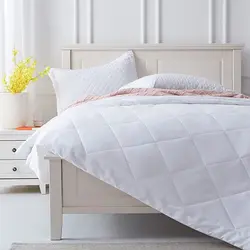 لحاف لایت آنتی باکتریال و ضد حساسیت الیاف میکروژل آلوئه ورا یک ونیم نفره سایز200cm*220cm با 2700گرم الیاف درجه یک