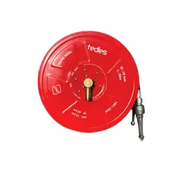 قرقره هوزریل آتش نشانی ۲۰ متری تاییدیه دار تدلس با شلنگ نیمه سخت ۳/۴