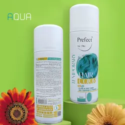 اسپری رنگ مو فانتزی موقت پرفکت Prefect (رنگ سبز کله غازی)