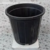گلدان پلاستیکی با قطر 20 سانتی متر ( پک 5 عددی )