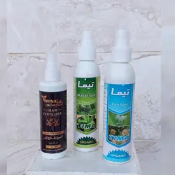 قارچ کش آفت کش و حشره کش گیاهان آپارتمانی در پک 3 عددی اقتصادی