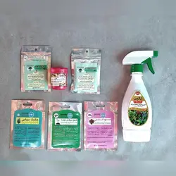 کود گیاهان آپارتمانی (پکیج محرک رشد گلدهی و شاخ و برگ گیاهان آپارتمانی)