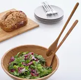 قاشق و چنگال چوبی