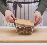 ظرف نگهدارنده درب بامبو