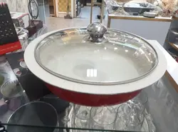 سرویس قابلمه تهچین تابه کیک پیتزا گرانیت عروس تفلون مدل سارینا سایز ۲۸