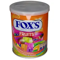 آبنبات فاکس میوه ای قوطی اصلی