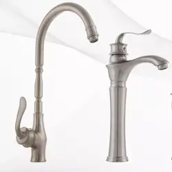 شیر ظرفشویی رستاک مدل آلفا رنگ استیل مات(دارای رنگ بندی)