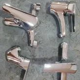 شیرالات ست کامل 4 تیکه مدل آیلار رنگ کروم(تک رنگ)