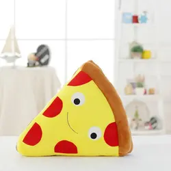 عروسک طرح پیتزا مدل بالشتی کد JM110 طول 30 سانتی‌متر