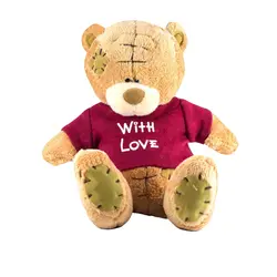 عروسک طرح خرس تدی مدل میتو یو کد JIMI110 ارتفاع 15 سانتی‌متر