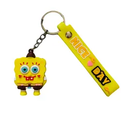 جاکلیدی مدل سیلکونی طرح باب اسفنجی کد JIMI1102