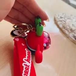 جاکلیدی مدل سیلیکونی طرح آقای خرچنگ آکوریومی کد JIMI110
