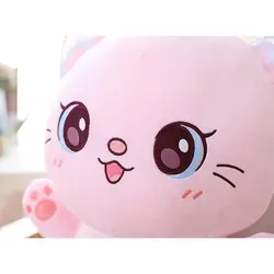 عروسک طرح گربه مدل قلبی ارتفاع 35 سانتی متر