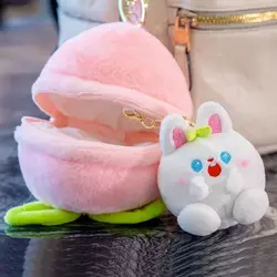 آویز عروسکی طرح خرگوش میوه ای مدل سورپرایزی کد JIMI110