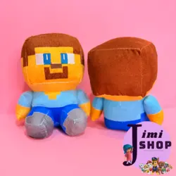 عروسک طرح ماینکرافت مدل استیو کد JI110 ارتفاع 25 سانتی‌متر