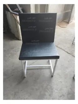 نیمکت خیاطی تک نفره پشتی دار