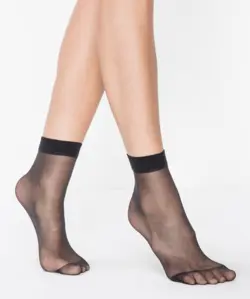 جوراب شیشه ای پنجه شفاف خیلی نازک برند پنتی اورجینال ضخامت ۵