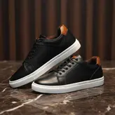 کفش روزمره مردانه مدل چرم طبیعی w