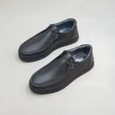 کفش روزمره مردانه مدل چرم طبیعی کد 0026 رنگ مشکی