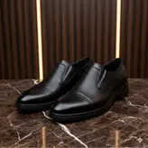 کفش رسمی مردانه مدل چرم طبیعی کد 00138t.k رنگ مشکی