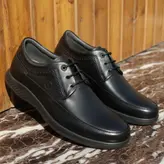 کفش روزمره مردانه چرم طبیعی کد 0010t.k بندی
