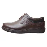 کفش روزمره مردانه مدل چرم طبیعی کد 0033 رنگ قهوه ای