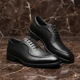 کفش رسمی مردانه چرم طبیعی کد 00154t.k رنگ مشکی