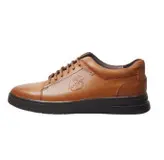 کفش روزمره مردانه مدل چرم طبیعی کد 0030 رنگ عسلی