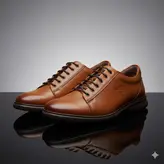 کفش روزمره مردانه مدل چرم طبیعی کد 0021 رنگ قهوه ای