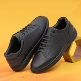 کفش روزمره مردانه چرم طبیعی کد 00187t.k رنگ مشکی