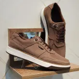 کفش روزمره مردانه مدل چرم طبیعی کد 00121t.k رنگ قهوه ای