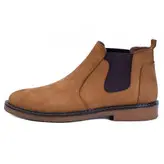 نیموت مردانه چرم طبیعی کد 0039t.k رنگ عسلی