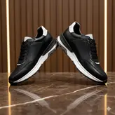 کفش روزمره مردانه چرم طبیعی کد 00213 رنگ مشکی